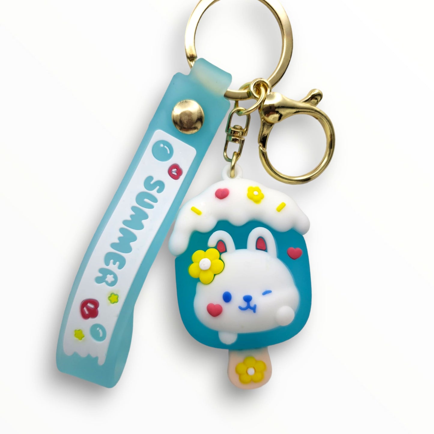 Silly Bunny Popsicle Keychain from Confetti Kitty, Only 12.99