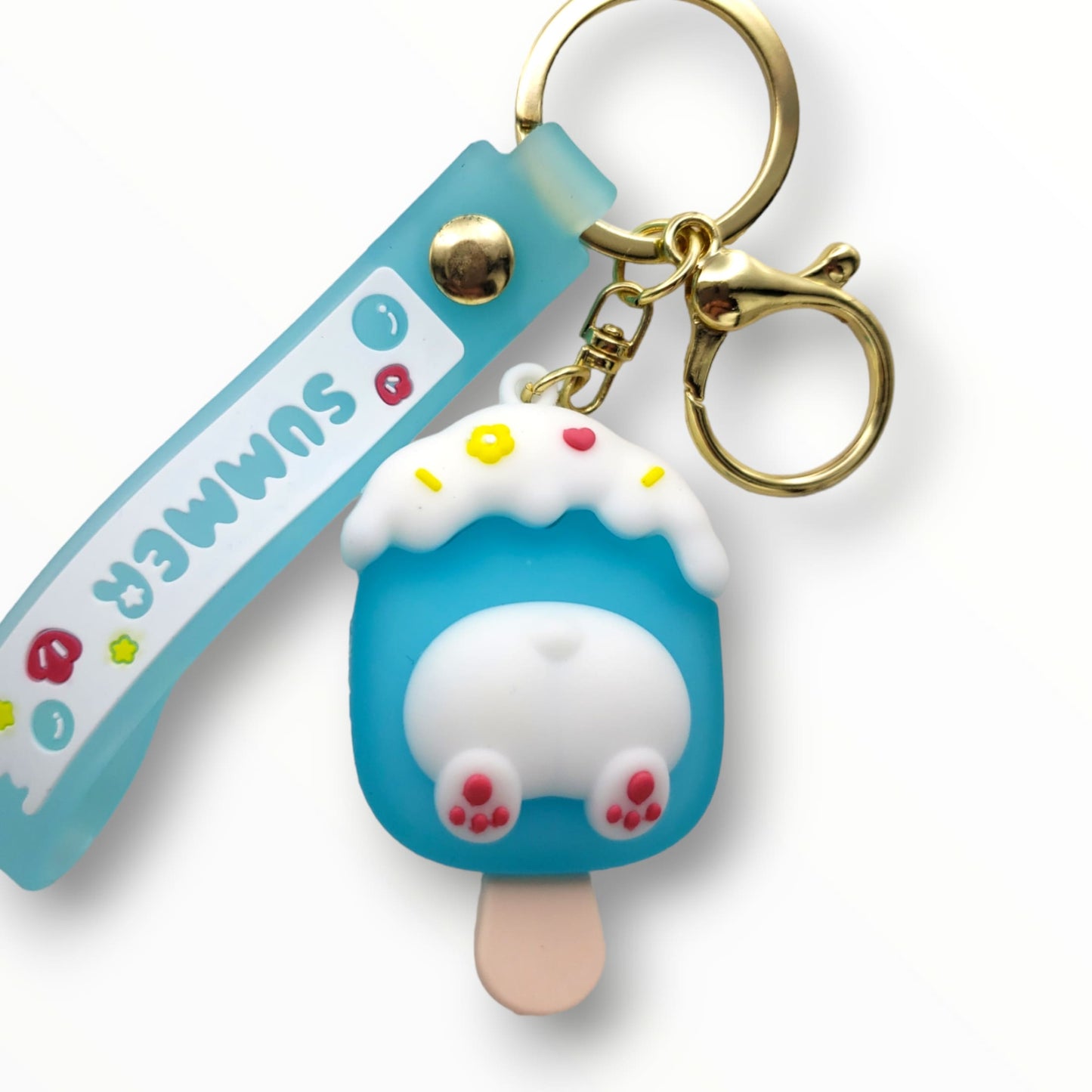 Silly Bunny Popsicle Keychain from Confetti Kitty, Only 12.99
