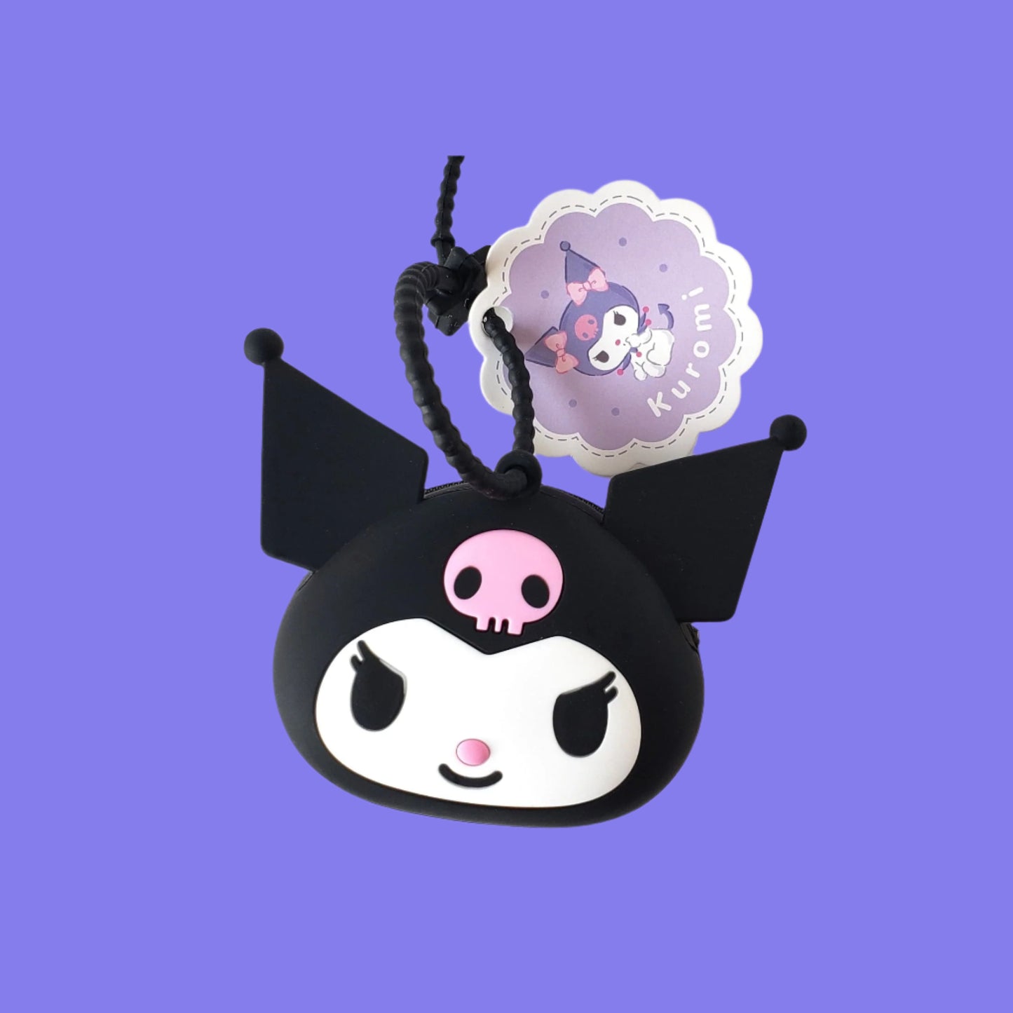 Kuromi Silicone Coin Purse from Confetti Kitty, Only 12