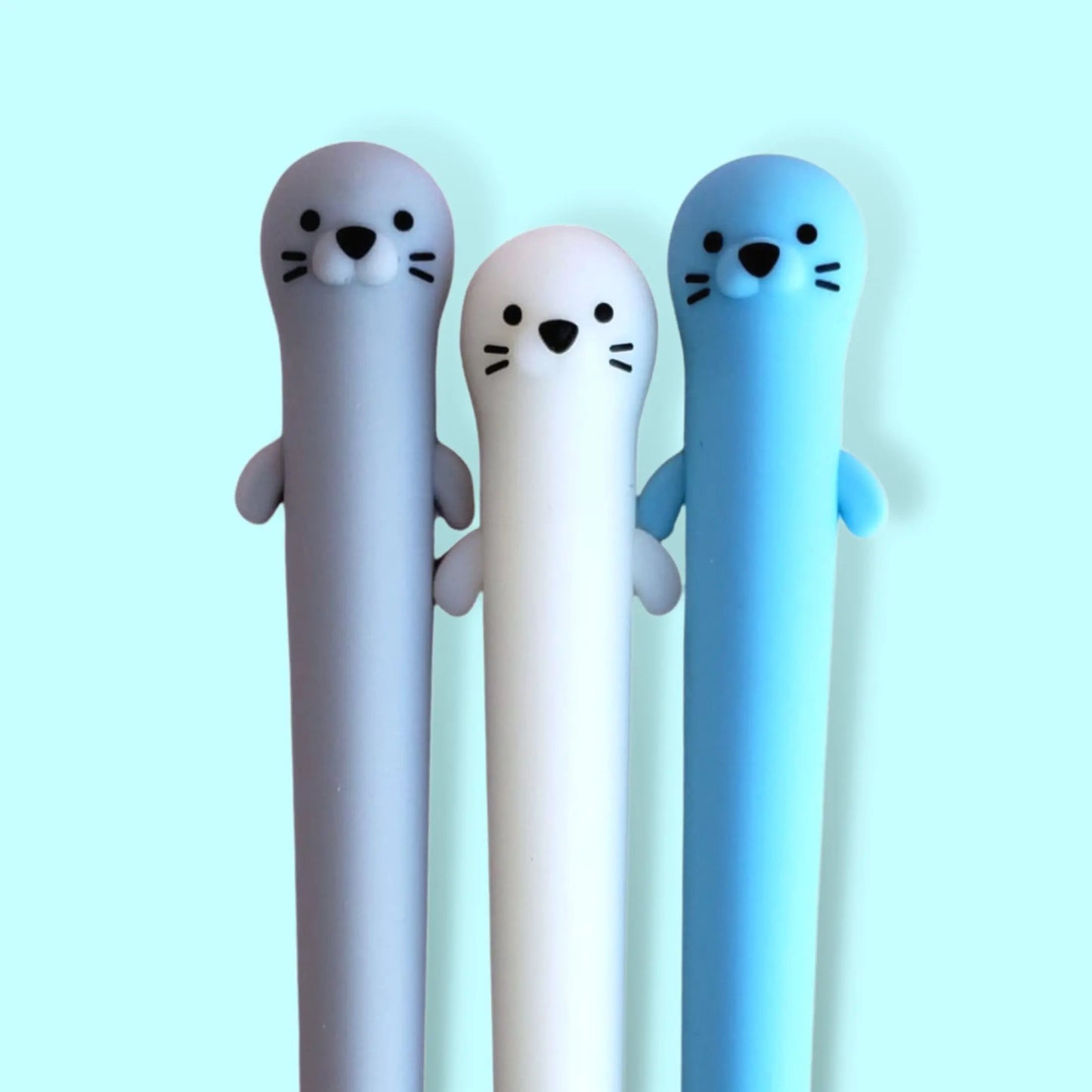 Adorable Silicone Otter Gel Ink Pen from Confetti Kitty, Only 1.99
