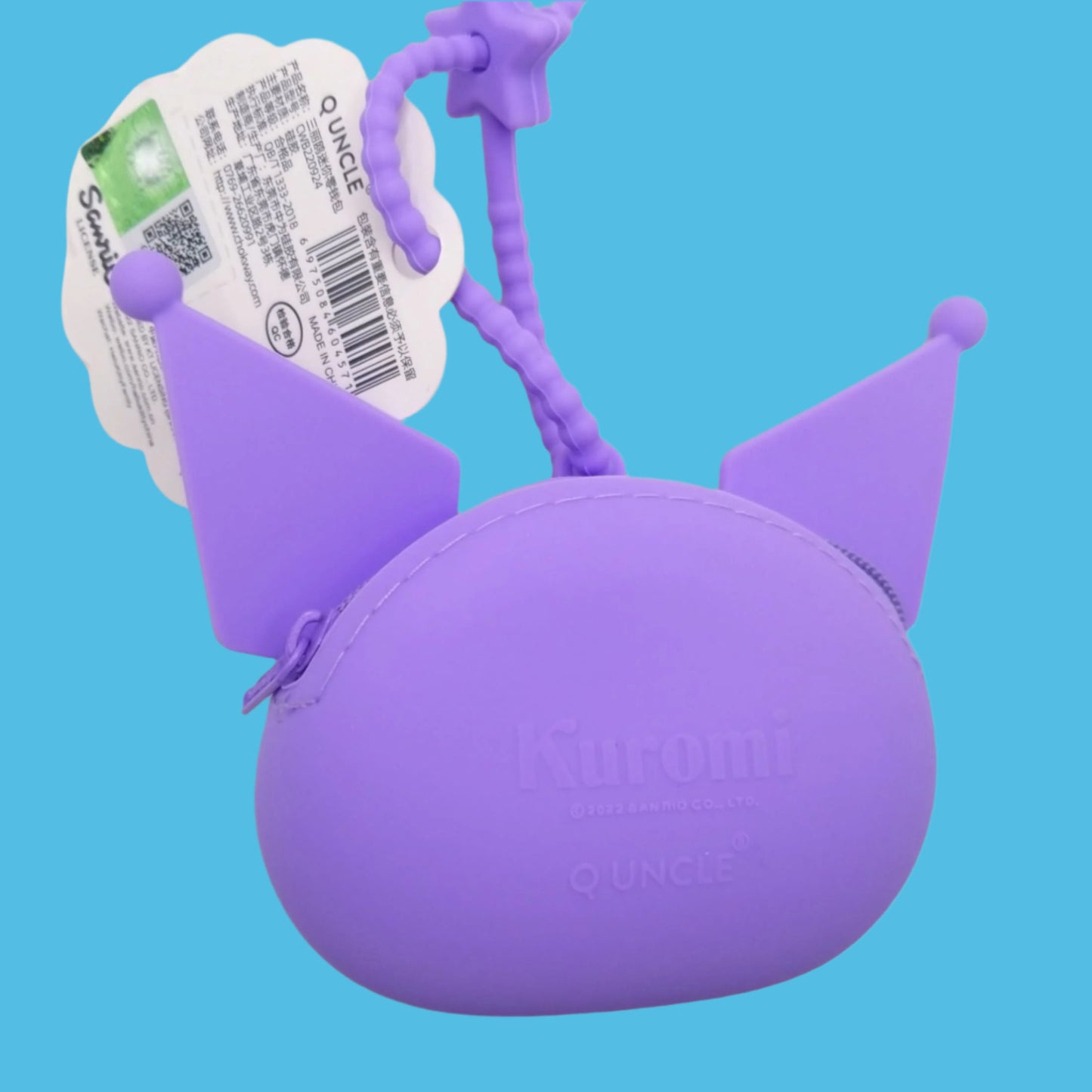 Kuromi Silicone Coin Purse from Confetti Kitty, Only 12