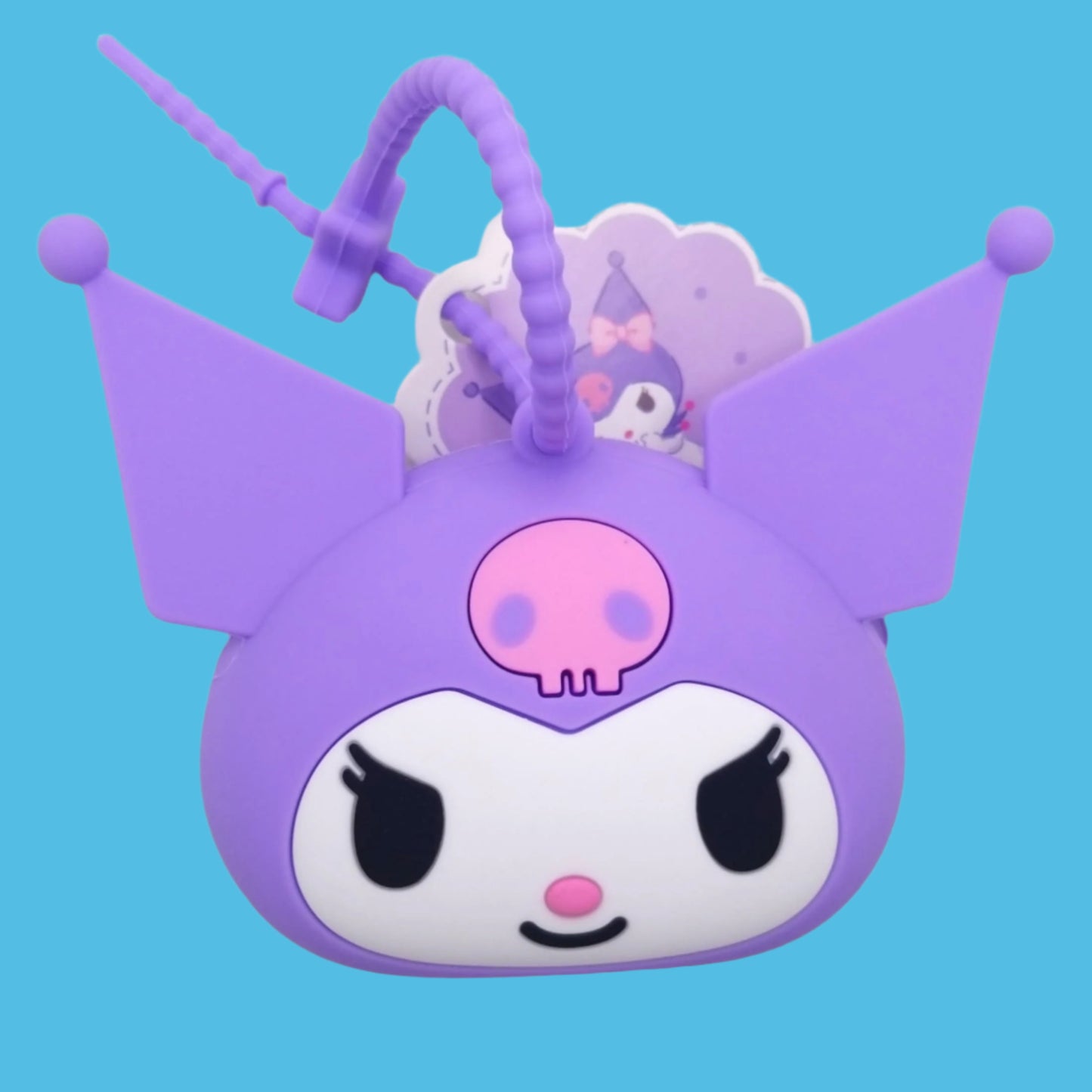 Kuromi Silicone Coin Purse from Confetti Kitty, Only 12