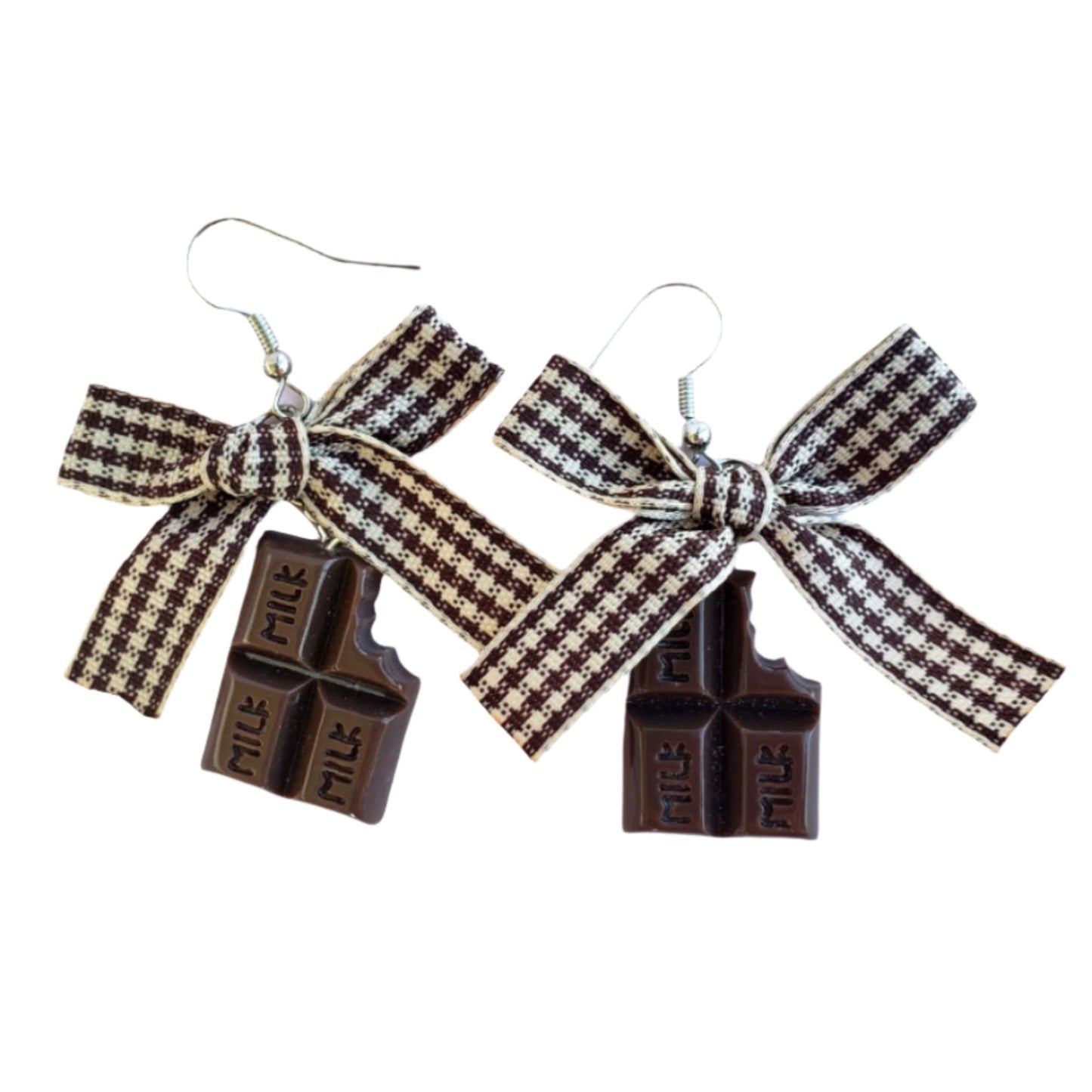 Belgian Chocolate Bar Dangle Earrings from Confetti Kitty, Only 7.99
