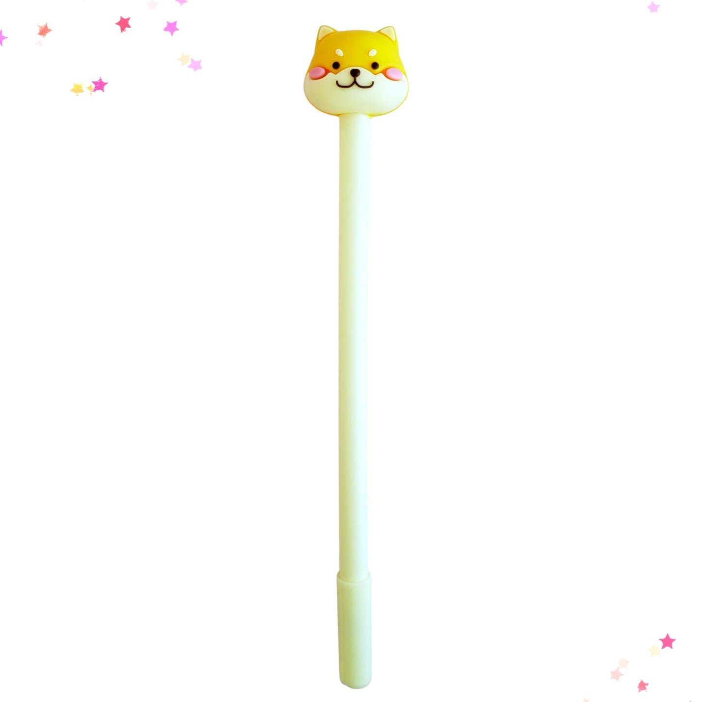 Kawaii Shiba Inu Gel Pen from Confetti Kitty, Only 2.99