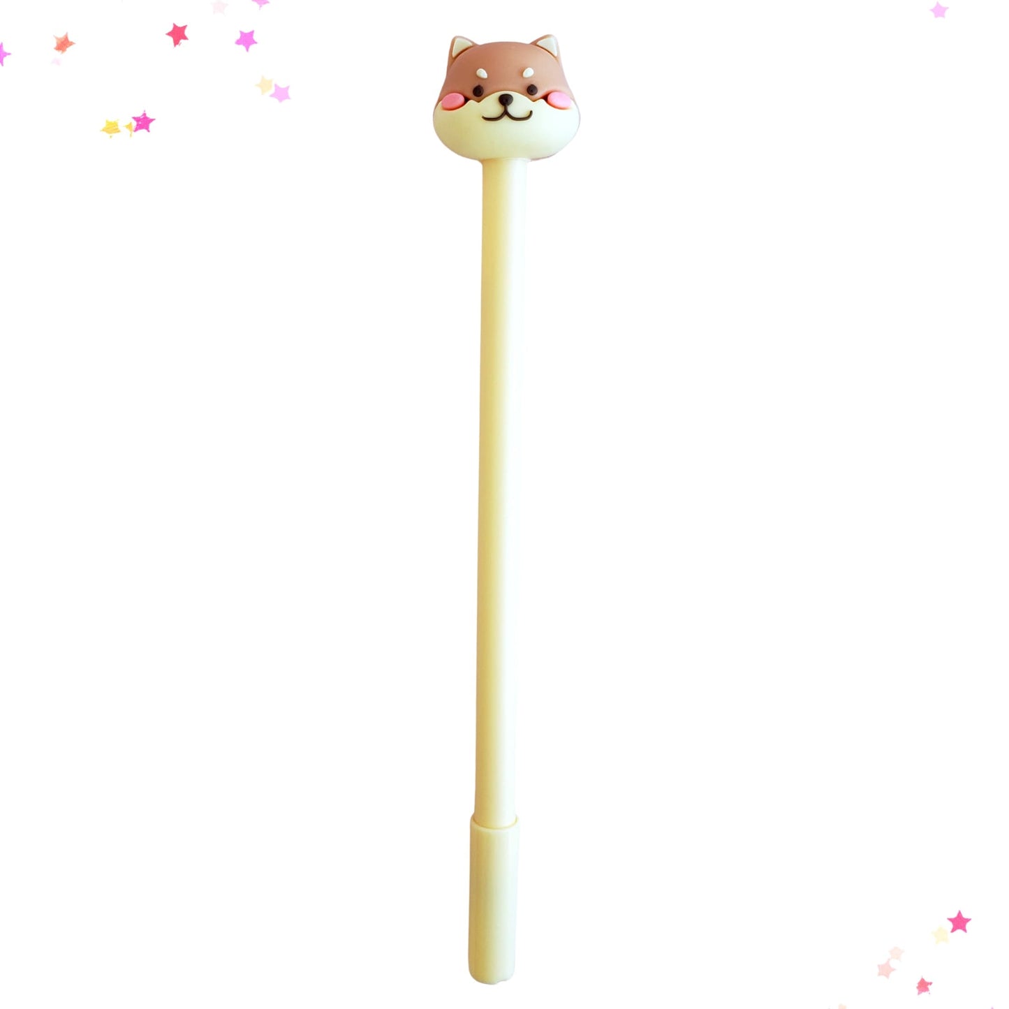 Kawaii Shiba Inu Gel Pen from Confetti Kitty, Only 2.99