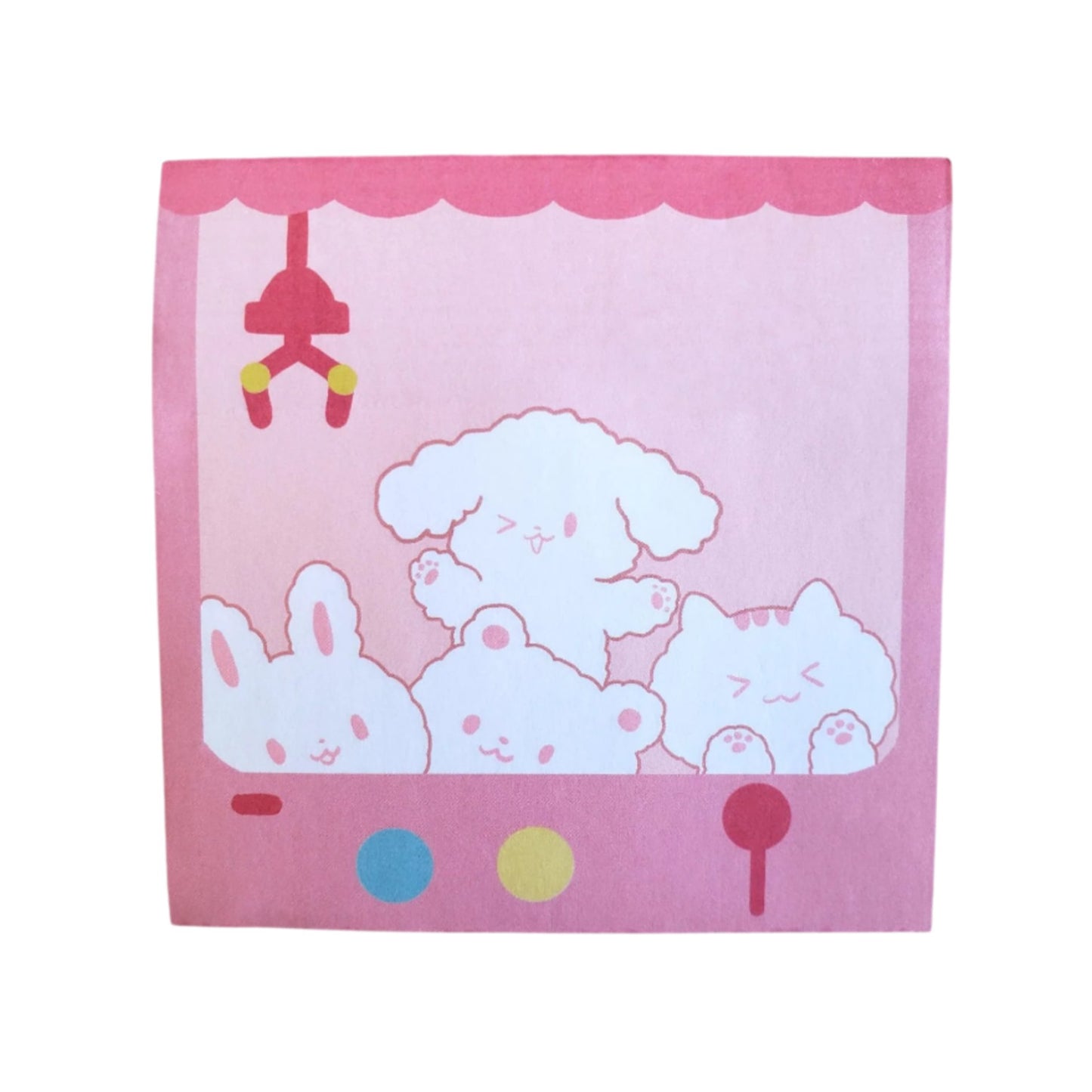 Cute Claw Machine Sticky Note Pad from Confetti Kitty, Only 2.99