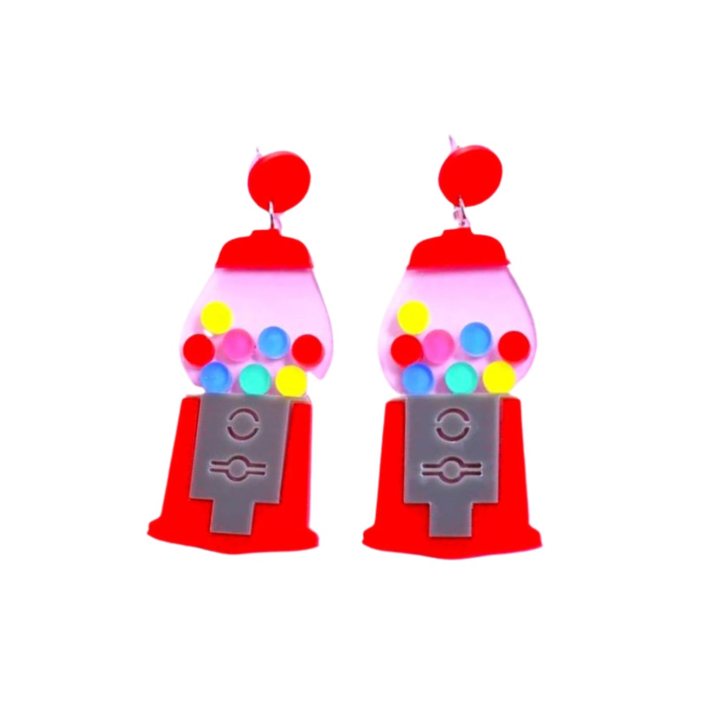 Gumball Machine Acrylic Earrings from Confetti Kitty, Only 7.99