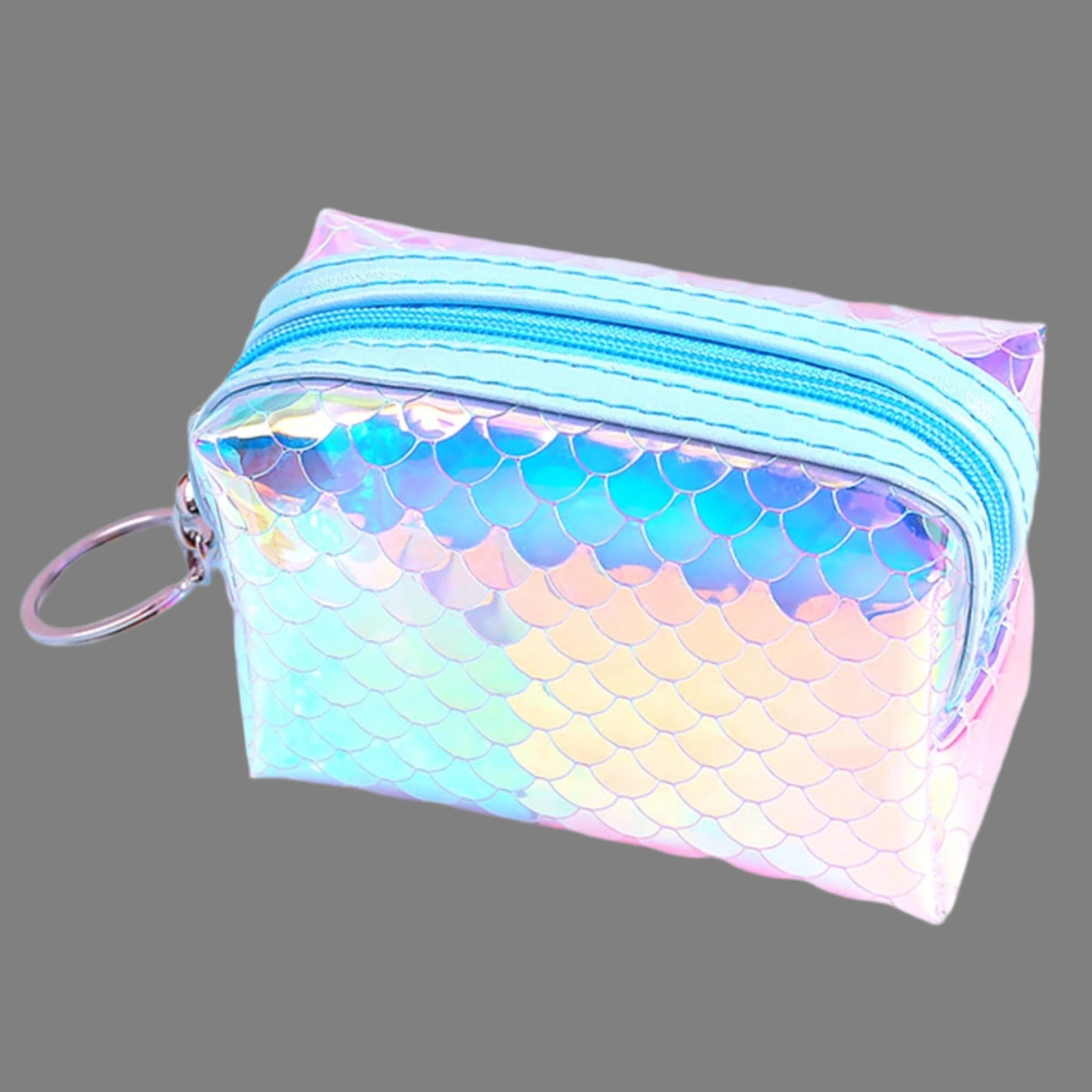 Iridescent Mermaid Scale Zipper Bag from Confetti Kitty, Only 6.99