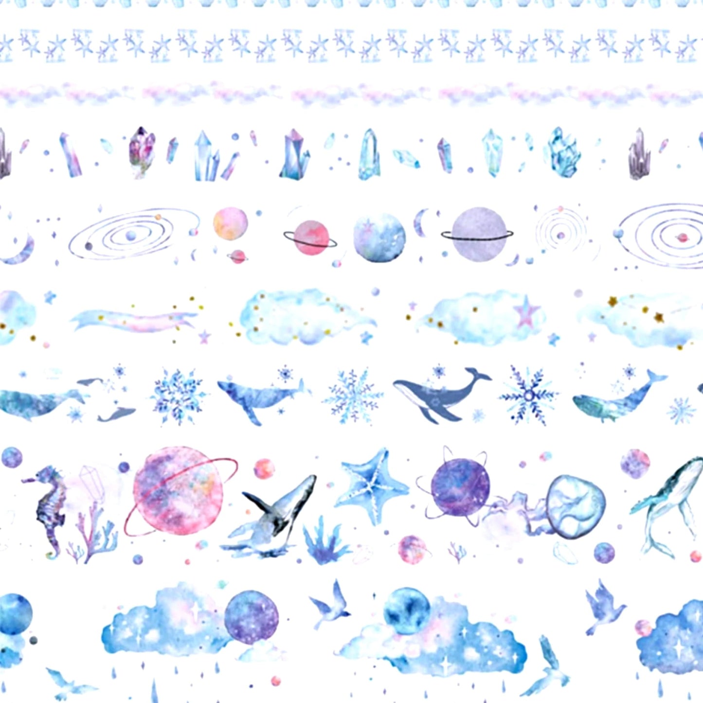 Ocean Dreams 10-Roll Collection from Confetti Kitty, Only 6.99