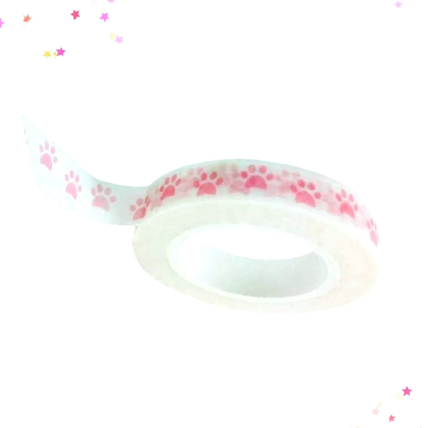Pink Paws Washi Tape from Confetti Kitty, Only 1.99