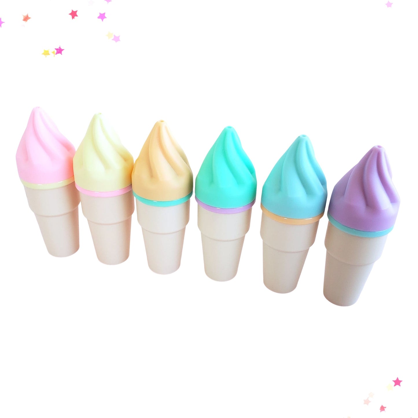 Sherbet Ice Cream Cone Highlighter Set from Confetti Kitty, Only 9.99