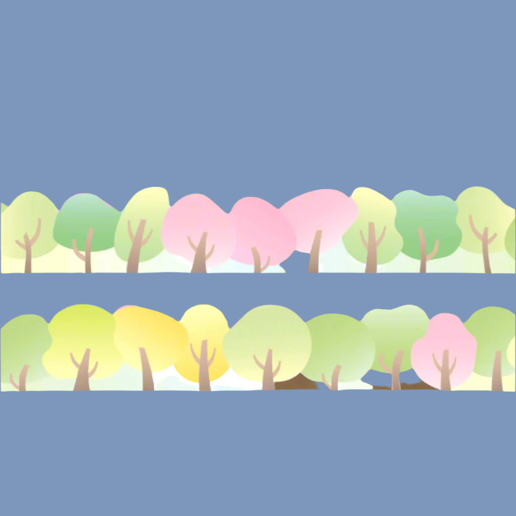 Spring Trees Washi Tape from Confetti Kitty, Only 3.99