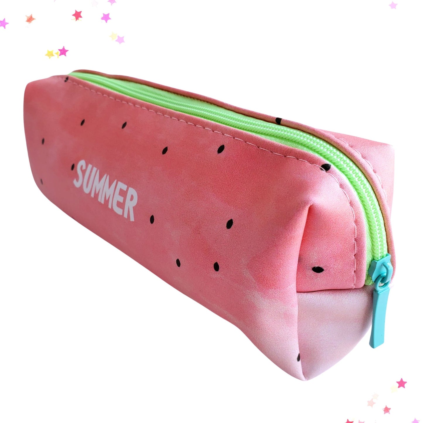 Summer Watermelon Pencil Case Makeup Bag from Confetti Kitty, Only 6.99