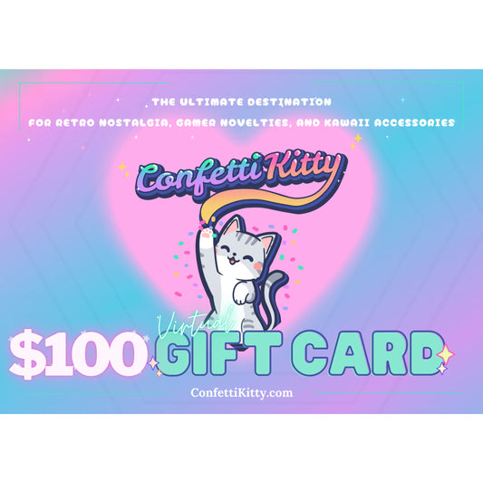 Digital Gift Card from Confetti Kitty, Only 10