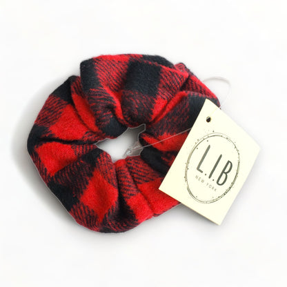 Buffalo Plaid Scrunchie from Confetti Kitty, Only 7.99