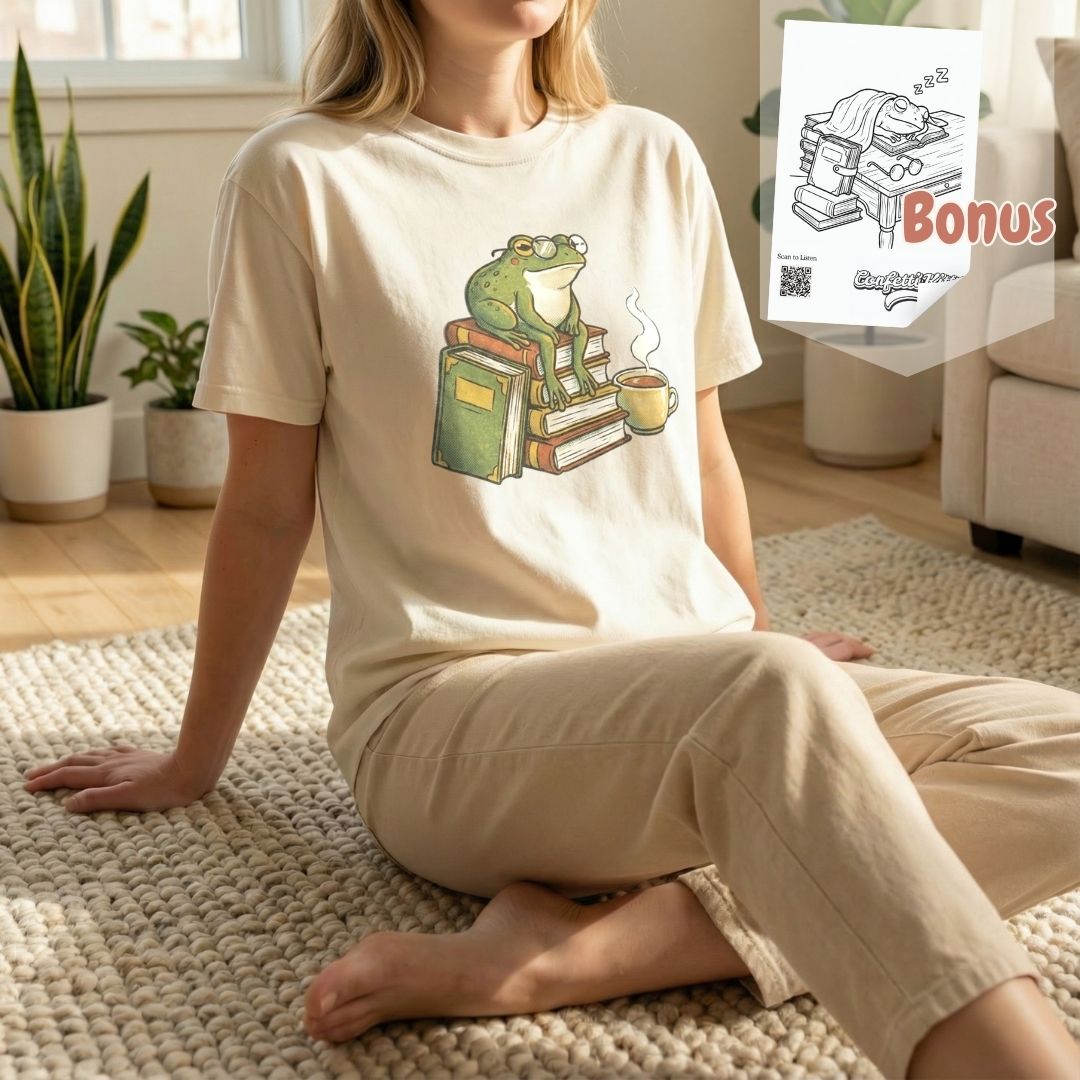 The Book Club Frog Tee