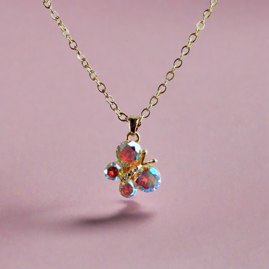Butterfly Pendant Necklace from Confetti Kitty, Only 10