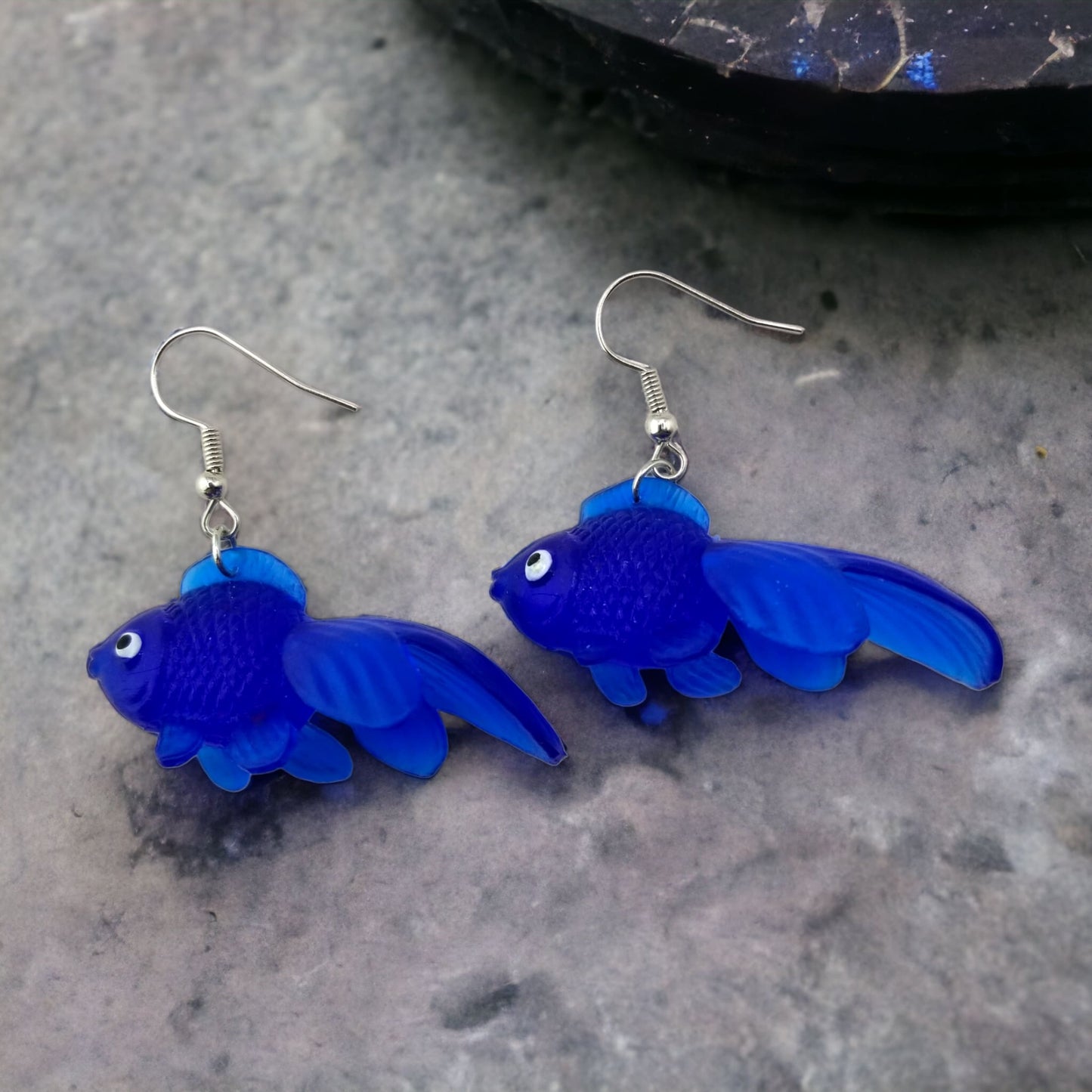 Funny Vibrant Fish Earrings from Confetti Kitty, Only 7.99