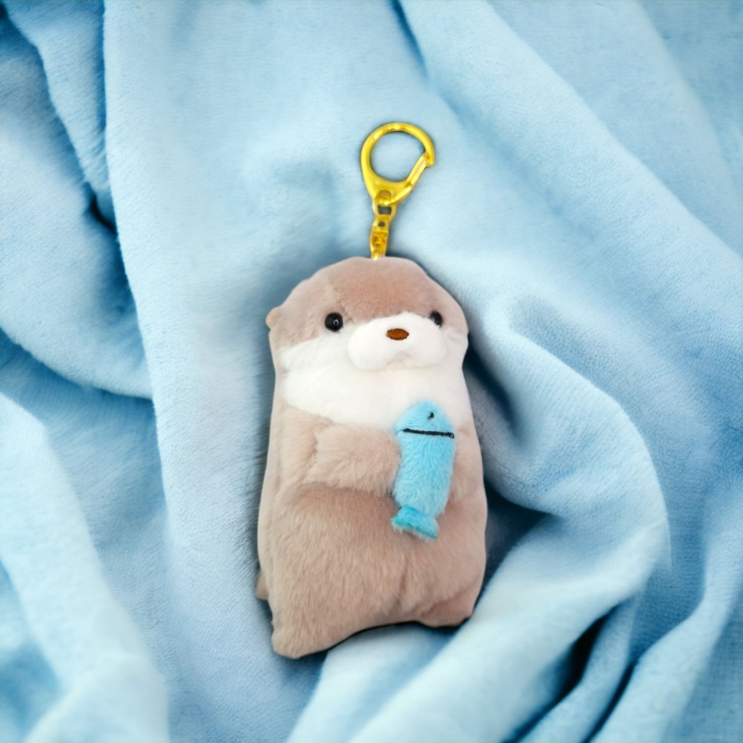 Otter and Fish Plush Keychain from Confetti Kitty, Only 9.99