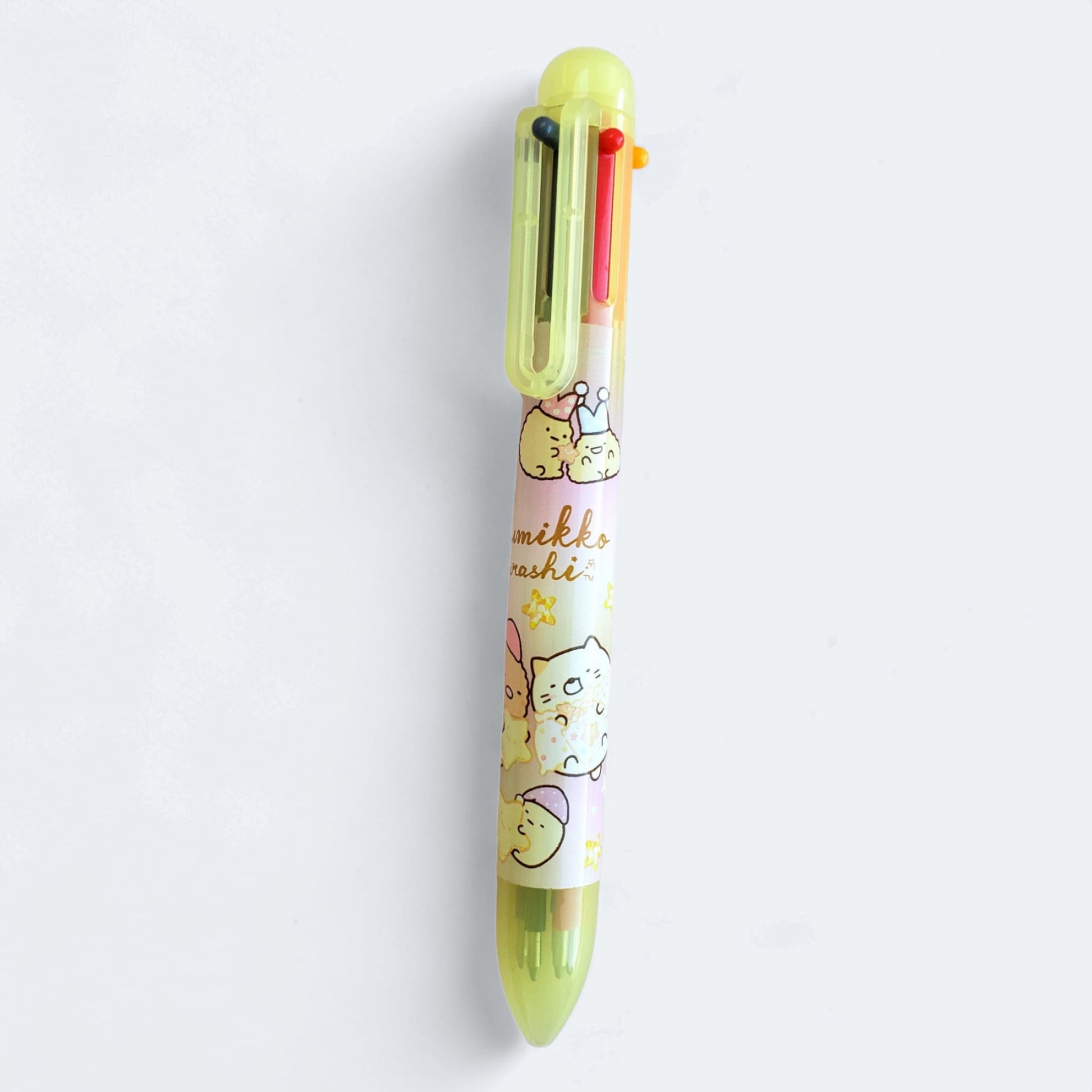 6-Color Sumikko Gurashi Dreamy Friends Pen from Confetti Kitty, Only 6.99