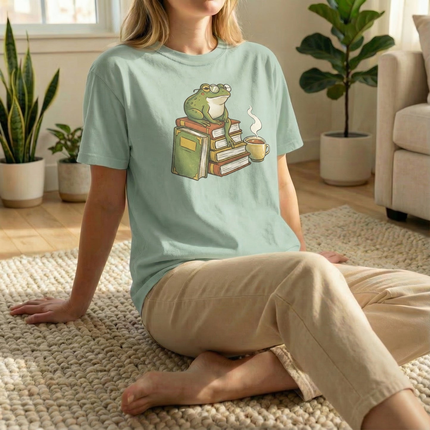 The Book Club Frog Tee