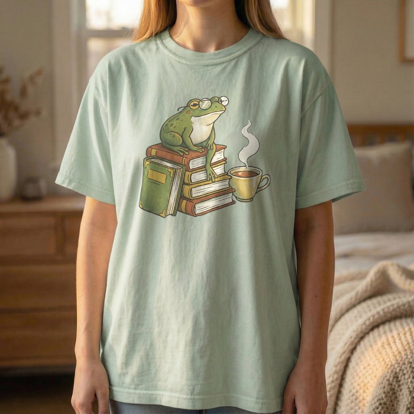 The Book Club Frog Tee