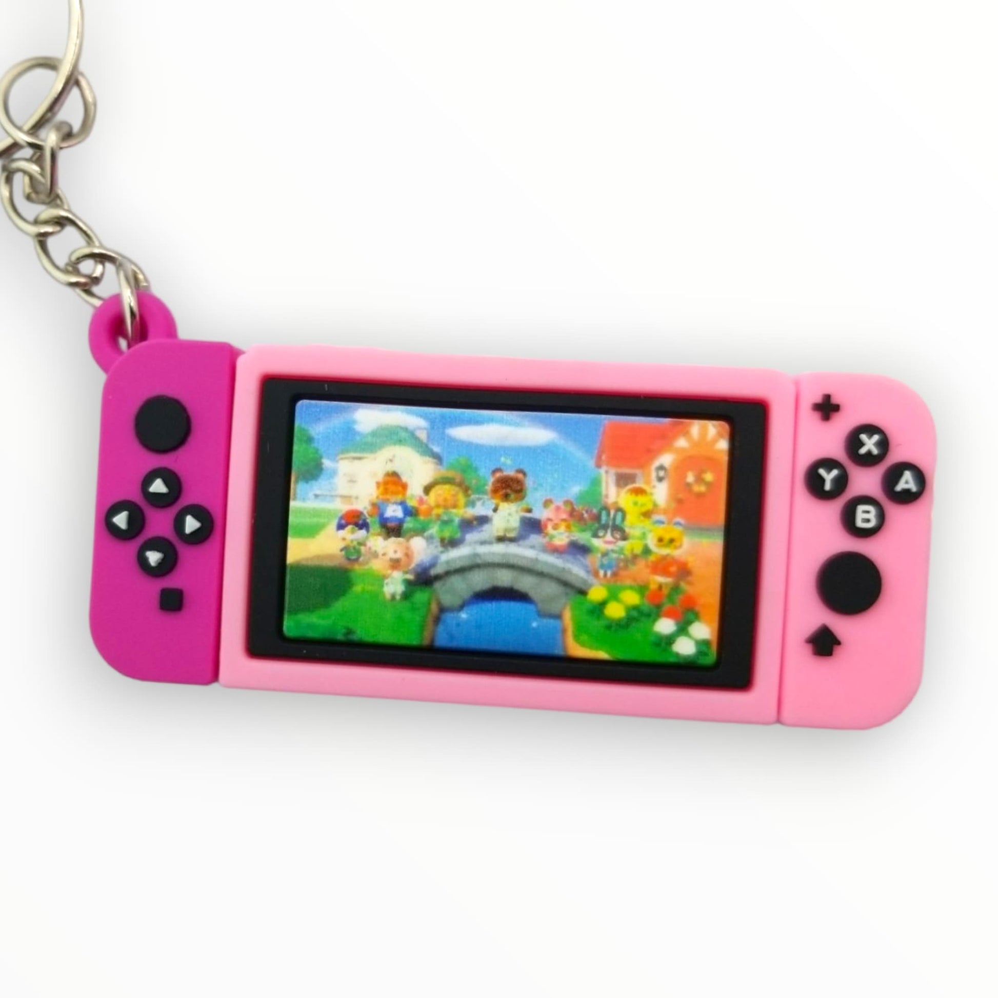 Nintendo Switch Animal Crossing Controller Replica Keychain from Confetti Kitty, Only 10