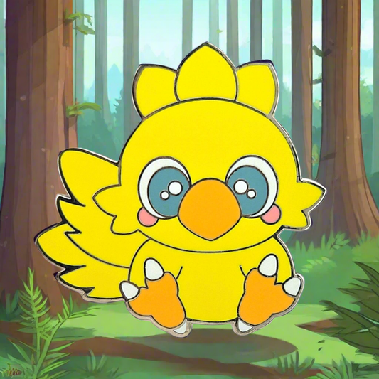 Chocobo Pin from Confetti Kitty, Only 12