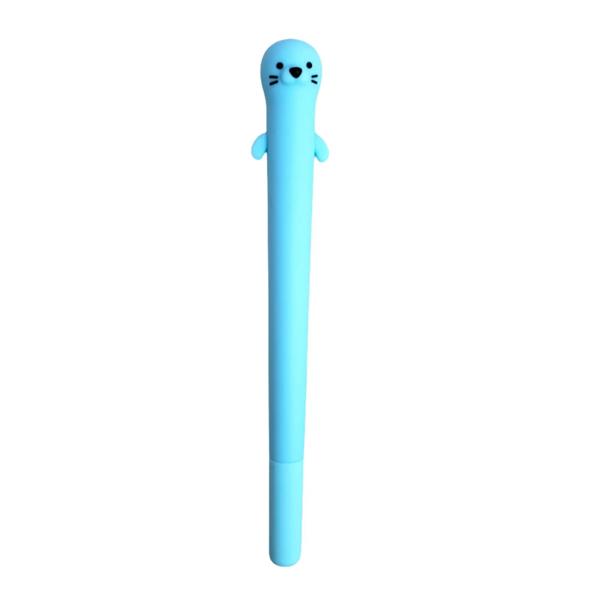 Adorable Silicone Otter Gel Ink Pen from Confetti Kitty, Only 1.99