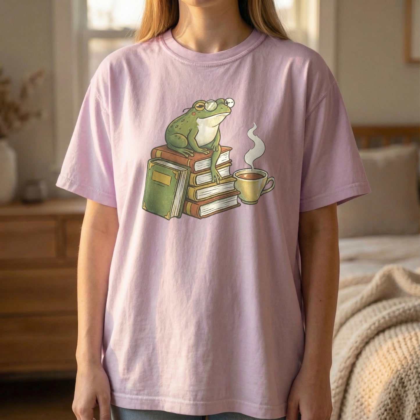The Book Club Frog Tee
