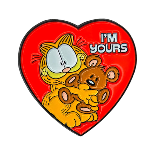 Garfield I'm Yours Enamel Pin from Confetti Kitty, Only 8