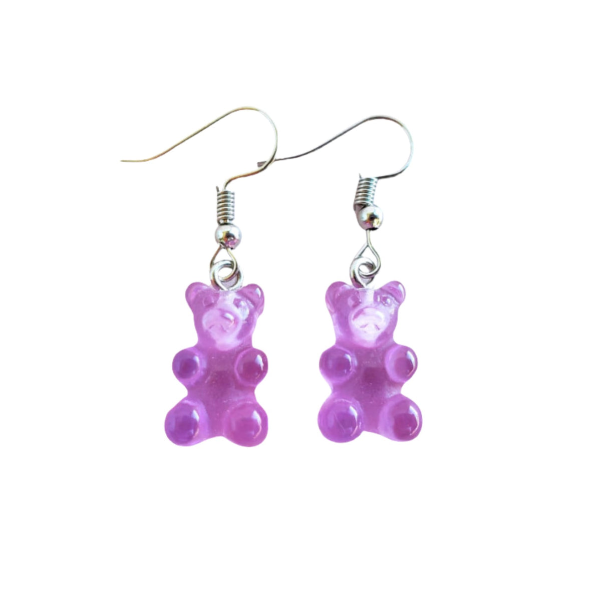 Gummy Bear Dangle Earrings Fun Fruity And Stylish Confetti Kitty