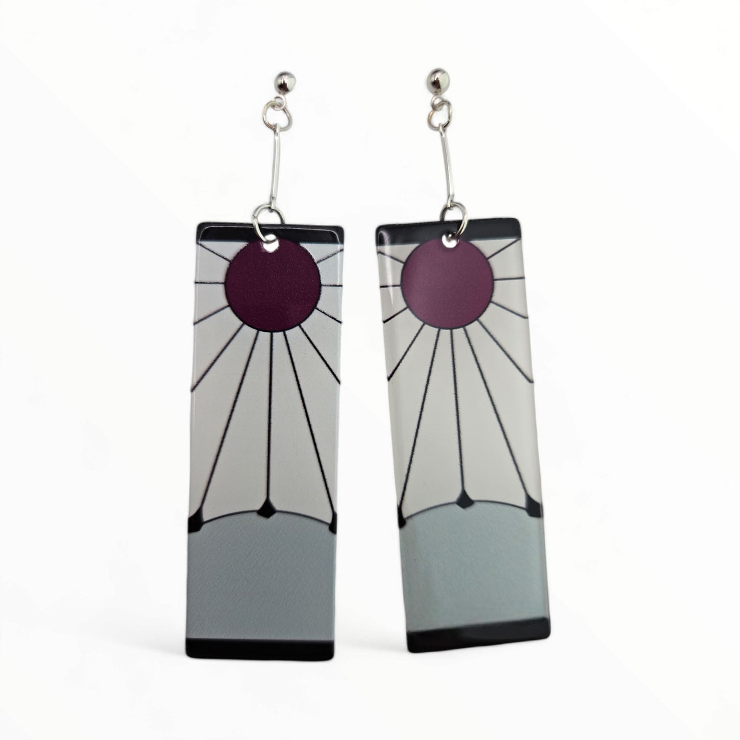 Hanafuda Tanjiro Cosplay Earrings from Confetti Kitty, Only 8