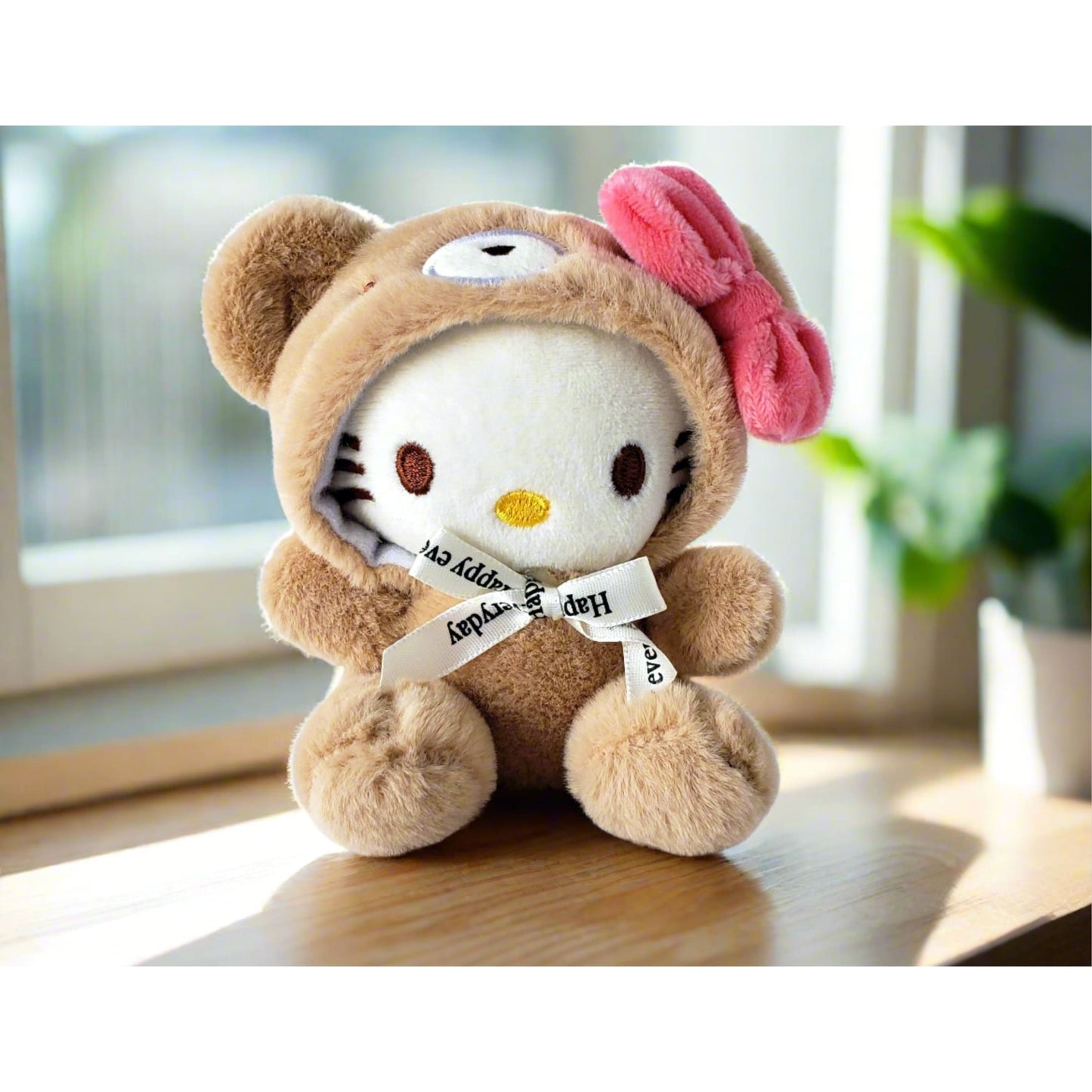 Hello Kitty Bear Bag Charm Plush Mascot from Confetti Kitty, Only 15