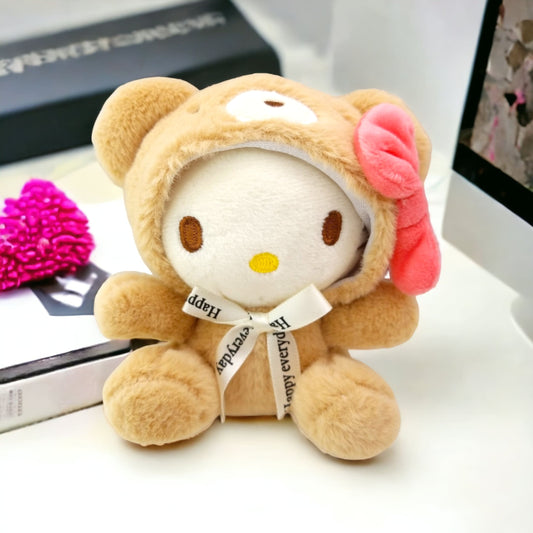 Hello Kitty Bear Bag Charm Plush Mascot from Confetti Kitty, Only 15