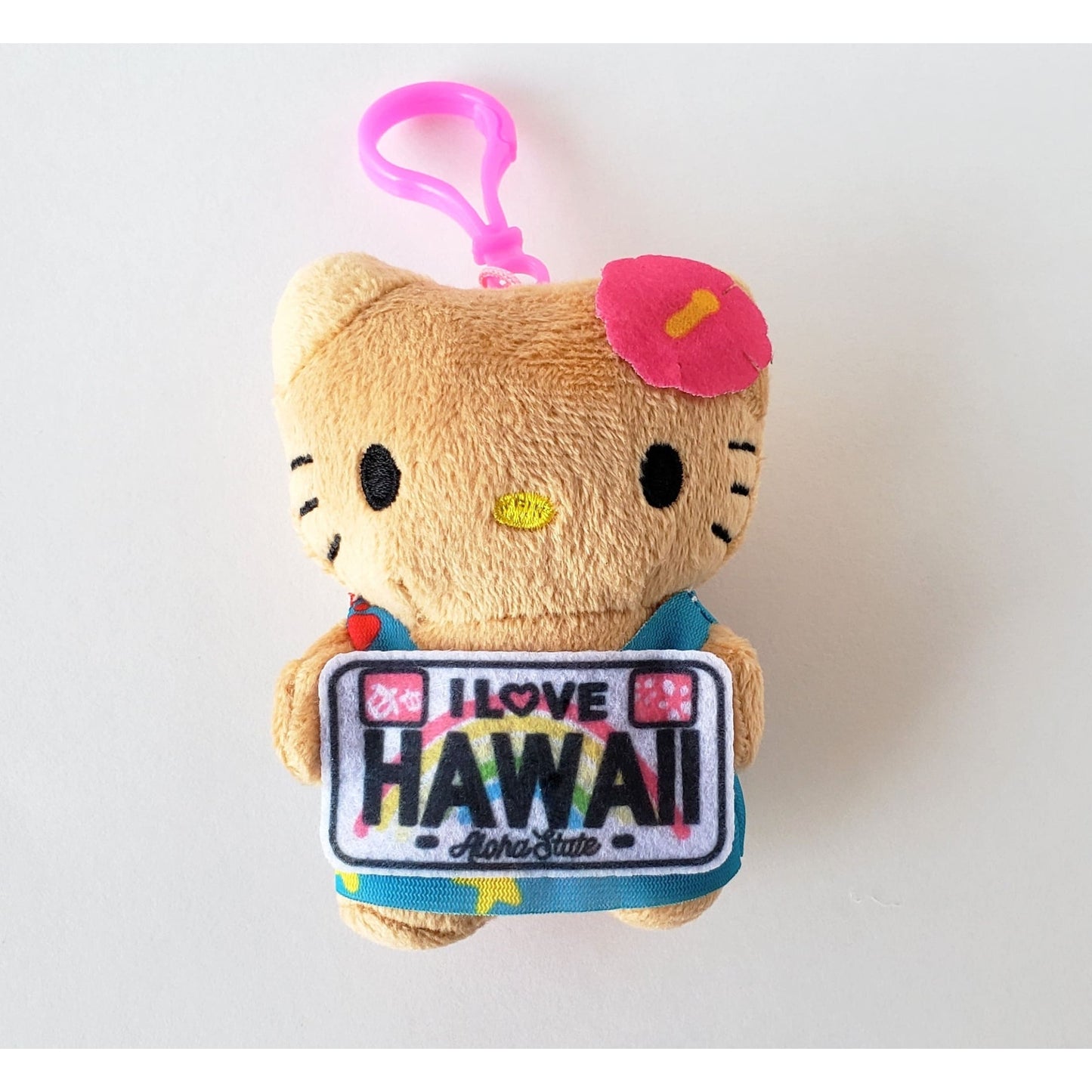 Hello Kitty Hawaii Plate Plush Mascot from Confetti Kitty, Only 12