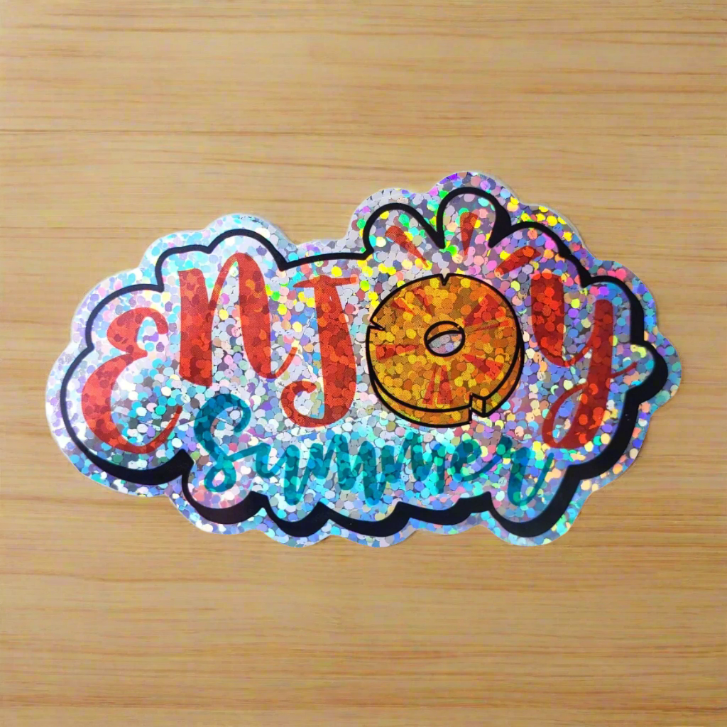 Enjoy Summer Sticker from Confetti Kitty, Only 2