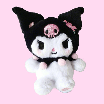 Kuromi Sakura Plush Mascot from Confetti Kitty, Only 18