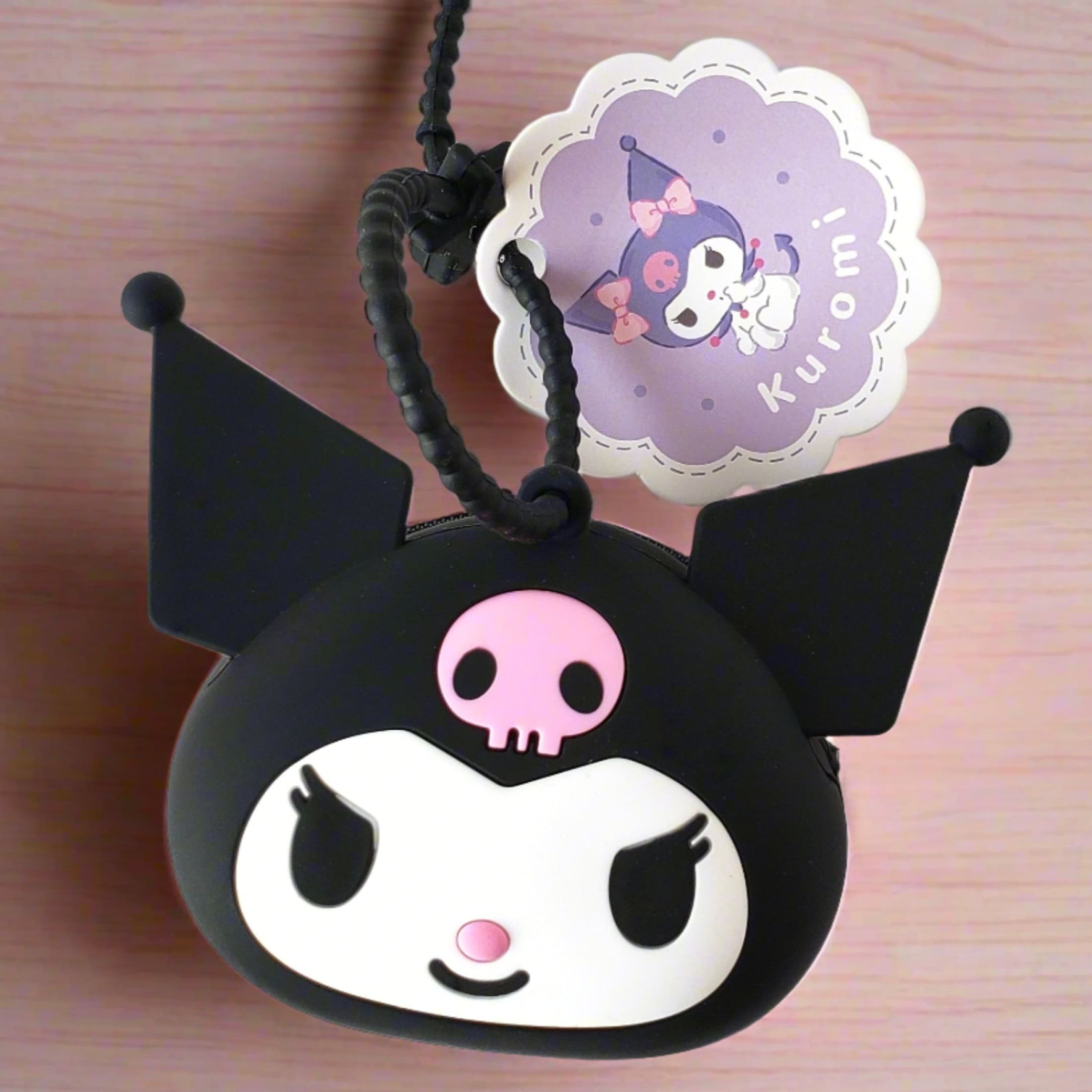 Kuromi Silicone Coin Purse from Confetti Kitty, Only 12