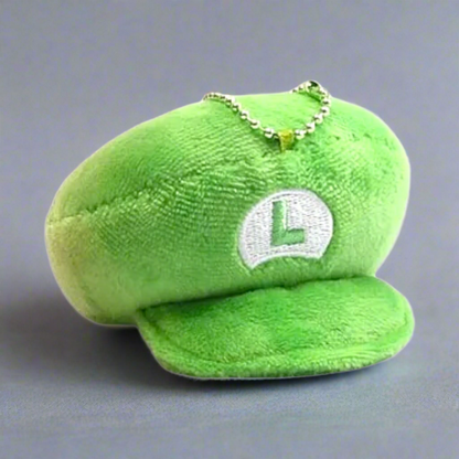Luigi Hat Plush Keychain from Confetti Kitty, Only 8