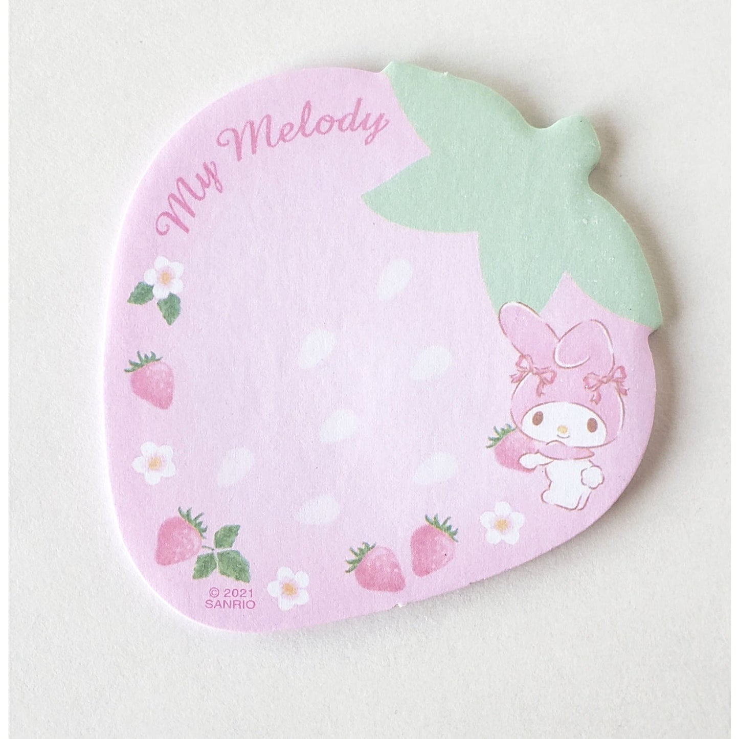 My Melody Strawberry Sticky Note Pad from Confetti Kitty, Only 4.99