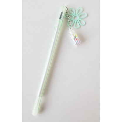 Pastel Gel Pen with Flower Charm & Miniature Candy Jar from Confetti Kitty, Only 1.49