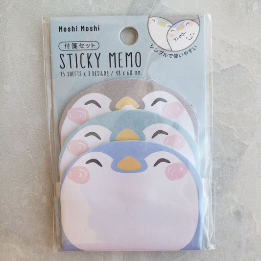 Moshi Moshi Penguin Sticky Notes from Confetti Kitty, Only 2.99