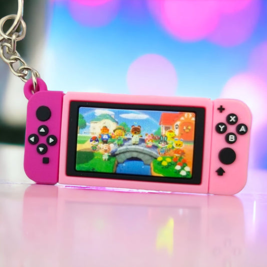 Nintendo Switch Animal Crossing Controller Replica Keychain from Confetti Kitty, Only 10