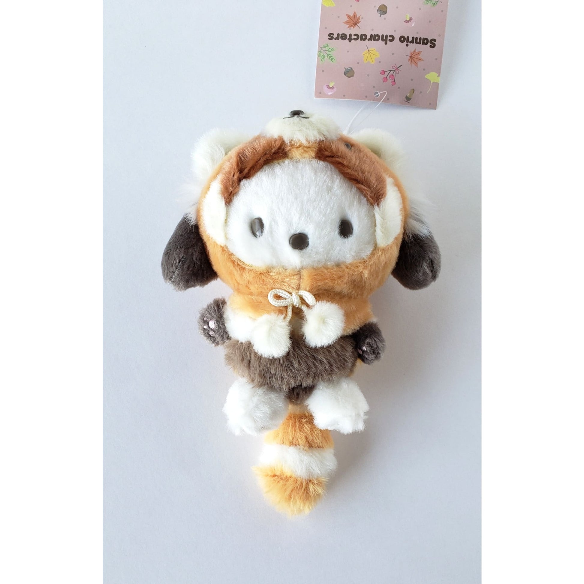 Pochacco in Red Panda Costume Woodland Series Plush Mascot from Confetti Kitty, Only 20