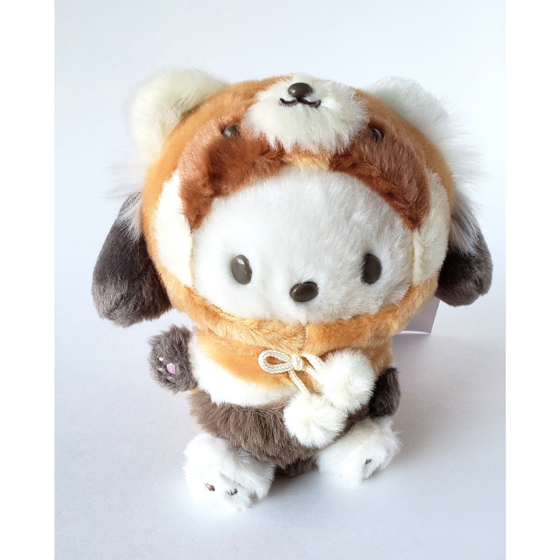 Pochacco in Red Panda Costume Woodland Series Plush Mascot from Confetti Kitty, Only 20