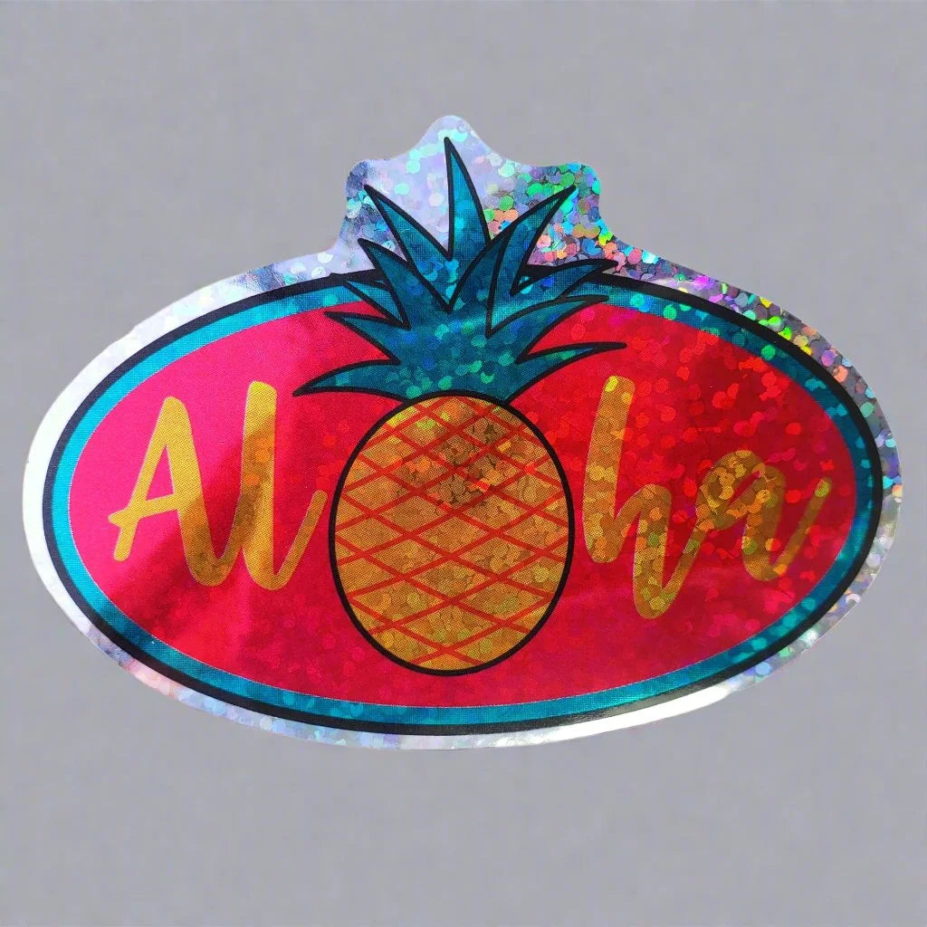 Sparkly Holographic Glitter Aloha Pineapple from Confetti Kitty, Only 2.00