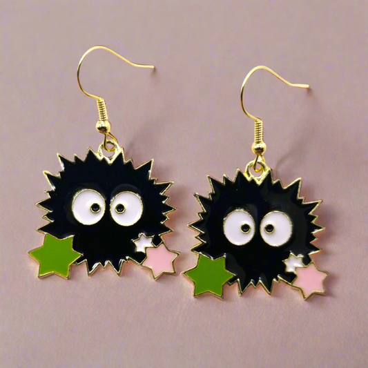 Soot Sprite Earrings from Confetti Kitty, Only 8