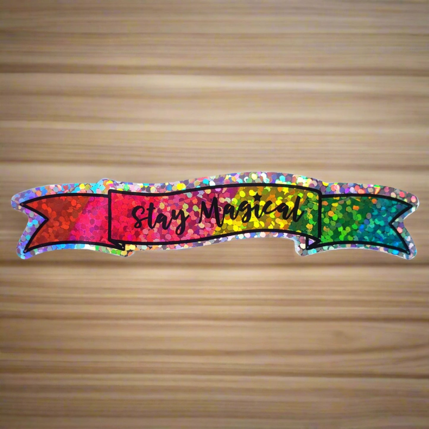 Stay Magical Rainbow Banner from Confetti Kitty, Only 2