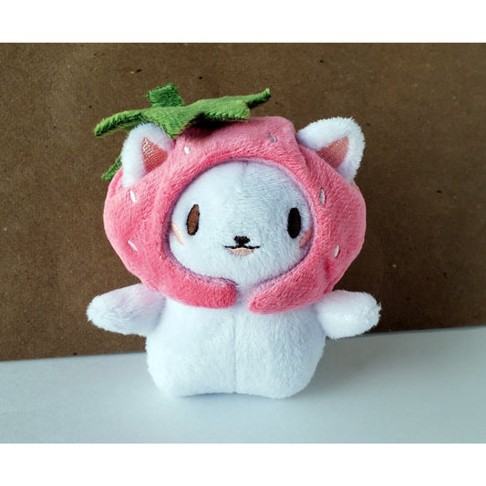 Strawberry Cat Plush Mascot from Confetti Kitty, Only 10